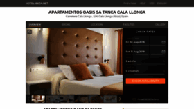 What Apartamentos-oasis-sa-tanca.cala-llonga-ibiza.hotel-ibiza.net website looked like in 2019 (4 years ago)
