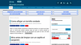 What Aires-acondicionados.info website looked like in 2019 (4 years ago)