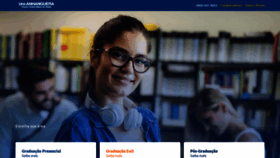 What Anhanguera.edu.br website looked like in 2019 (4 years ago)