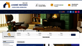 What Andremendesimoveis.com.br website looked like in 2019 (4 years ago)