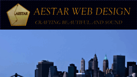 What Aestarweb.com website looked like in 2019 (4 years ago)