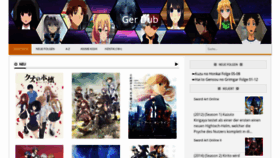 What Anime-kishi-ger-dub.tv website looked like in 2019 (4 years ago)