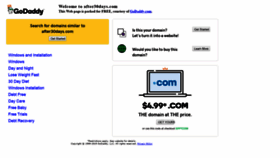 What After30days.com website looked like in 2019 (4 years ago)