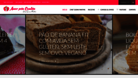 What Amorpelacomida.com.br website looked like in 2019 (5 years ago)