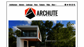 What Archute.com website looked like in 2019 (4 years ago)