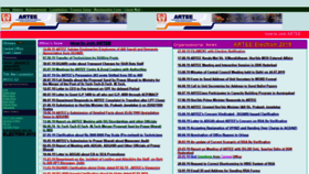 What Arteeindia.org website looked like in 2019 (4 years ago)
