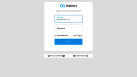 What Au.resdiary.com website looked like in 2019 (4 years ago)