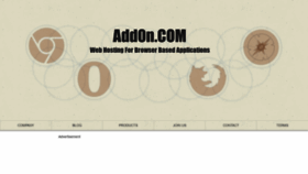 What Add0n.com website looked like in 2019 (4 years ago)
