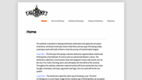 What Alchemylab.com website looked like in 2019 (4 years ago)