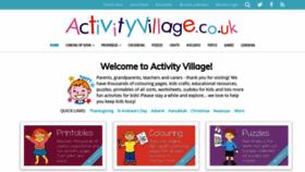 What Activityvillage.co.uk website looked like in 2019 (4 years ago)