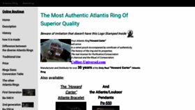 What Atlantisrings.com website looked like in 2019 (4 years ago)