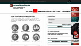 What Autoreifenonline.de website looked like in 2019 (4 years ago)