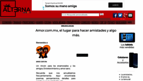 What Amor.com.mx website looked like in 2019 (4 years ago)
