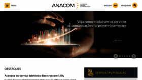 What Anacom.pt website looked like in 2019 (4 years ago)