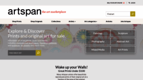 What Artspan.com website looked like in 2019 (4 years ago)