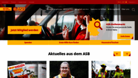 What Asb.de website looked like in 2019 (4 years ago)