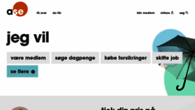 What Ase.dk website looked like in 2019 (4 years ago)