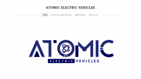 What Atomicelectricvehicles.com website looked like in 2019 (4 years ago)
