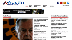 What Austinnews.net website looked like in 2019 (4 years ago)
