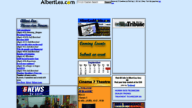 What Albertlea.com website looked like in 2019 (4 years ago)