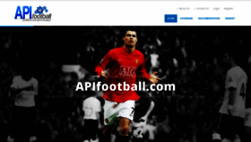 What Apifootball.com website looked like in 2019 (4 years ago)