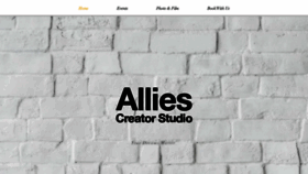 What Alliesworldwide.com website looked like in 2019 (4 years ago)