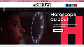 What Astrowi.com website looked like in 2019 (4 years ago)