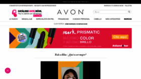 What Avon.mx website looked like in 2019 (4 years ago)