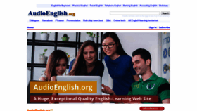 What Audioenglish.net website looked like in 2019 (4 years ago)