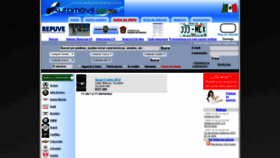 What Automovilmexico.com website looked like in 2019 (4 years ago)