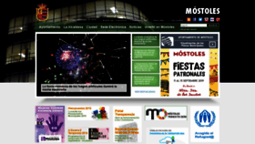 What Ayto-mostoles.es website looked like in 2019 (4 years ago)