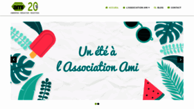 What Association-ami.org website looked like in 2019 (4 years ago)
