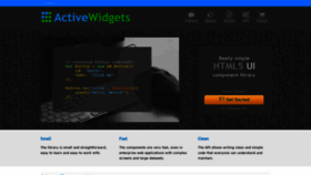 What Activewidgets.com website looked like in 2019 (4 years ago)