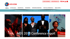 What Aids2018.org website looked like in 2019 (4 years ago)