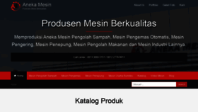 What Anekamesin.com website looked like in 2019 (4 years ago)