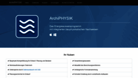 What Archiphysik.at website looked like in 2019 (4 years ago)