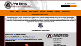 What Asrsd.org website looked like in 2019 (7 years ago)