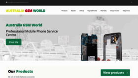 What Australiagsmworld.com.au website looked like in 2019 (4 years ago)