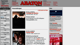What Abaton.de website looked like in 2019 (4 years ago)