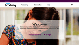 What Academy.abeka.com website looked like in 2019 (6 years ago)