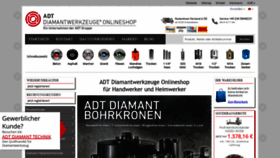 What Adt-diamantwerkzeuge.de website looked like in 2019 (4 years ago)