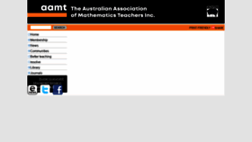 What Aamt.edu.au website looked like in 2019 (4 years ago)