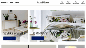 What Almidecor.com website looked like in 2019 (4 years ago)