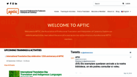 What Aptic.cat website looked like in 2019 (4 years ago)