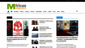 What Africanmanager.com website looked like in 2019 (4 years ago)