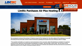 What Airplusllc.com website looked like in 2019 (4 years ago)