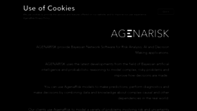 What Agenarisk.com website looked like in 2019 (4 years ago)