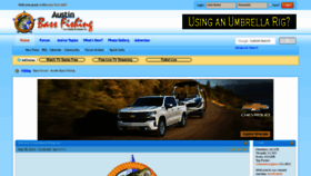 What Austinbassfishing.com website looked like in 2019 (4 years ago)