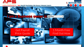 What Ampayroll.com website looked like in 2019 (4 years ago)