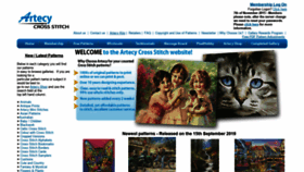 What Artecy.com website looked like in 2019 (4 years ago)
